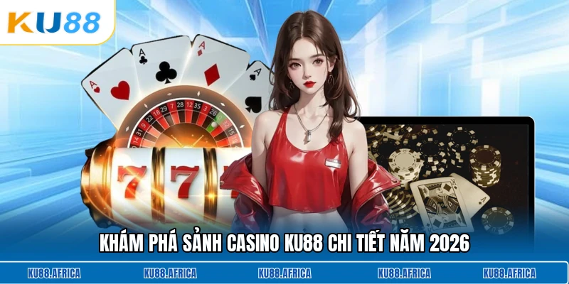 Khám phá sảnh casino KU88 chi tiết năm 2026
